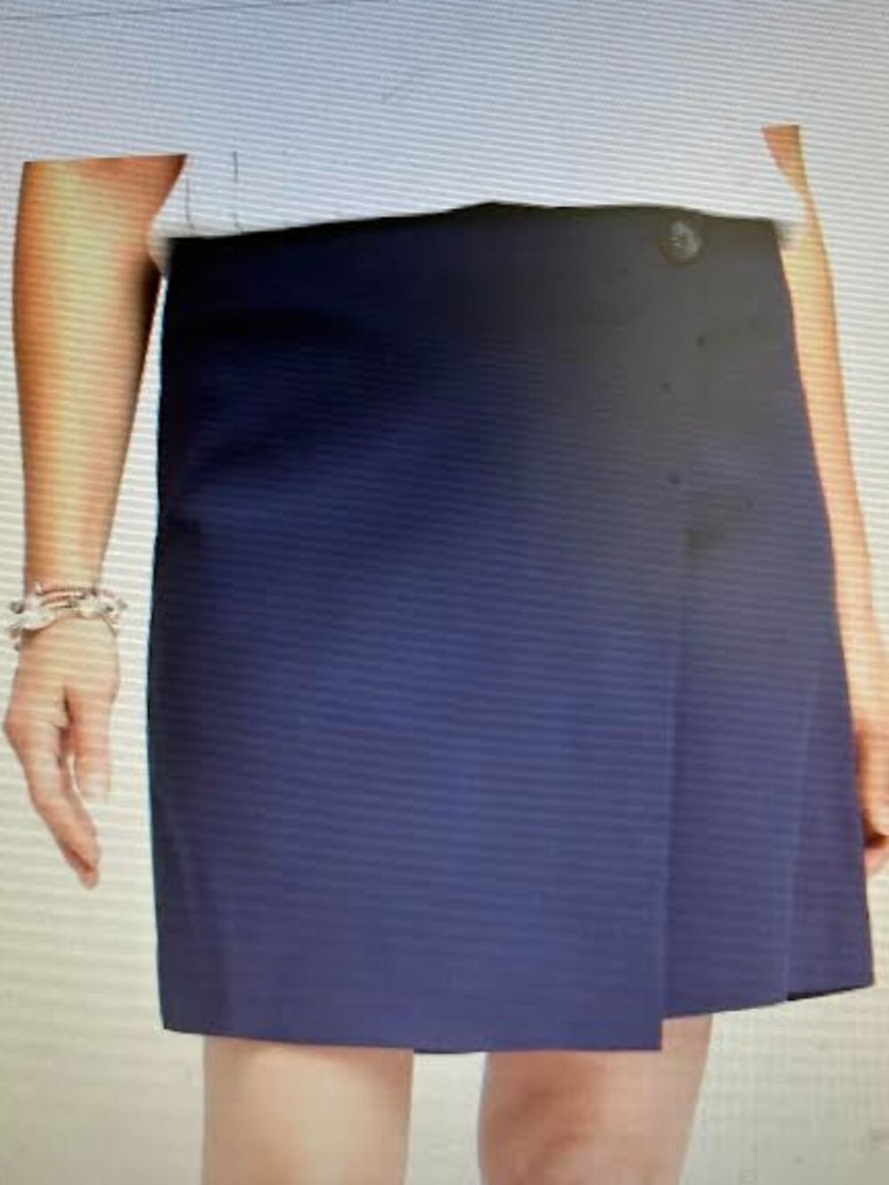 NEW Pull‑On Asymmetrical Wrap Skort